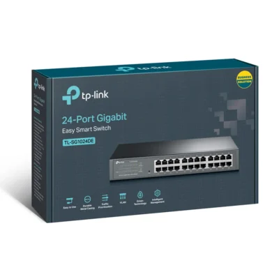 TP-Link 24-Port Gigabit Easy Smart Switch (TL-SG1024DE)