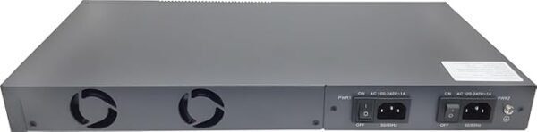 FIBRSOL 4 Port GPON OLT FS-4G-2X-GPON-L3 DP with 4 PON SFP