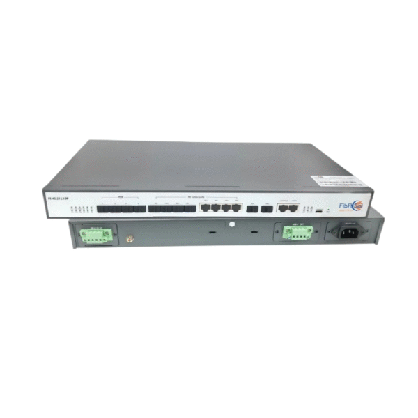 FibRSol FS-4G-2X-L3 GEPON OLT – 4 Port EPON OLT with NMS3000 Support