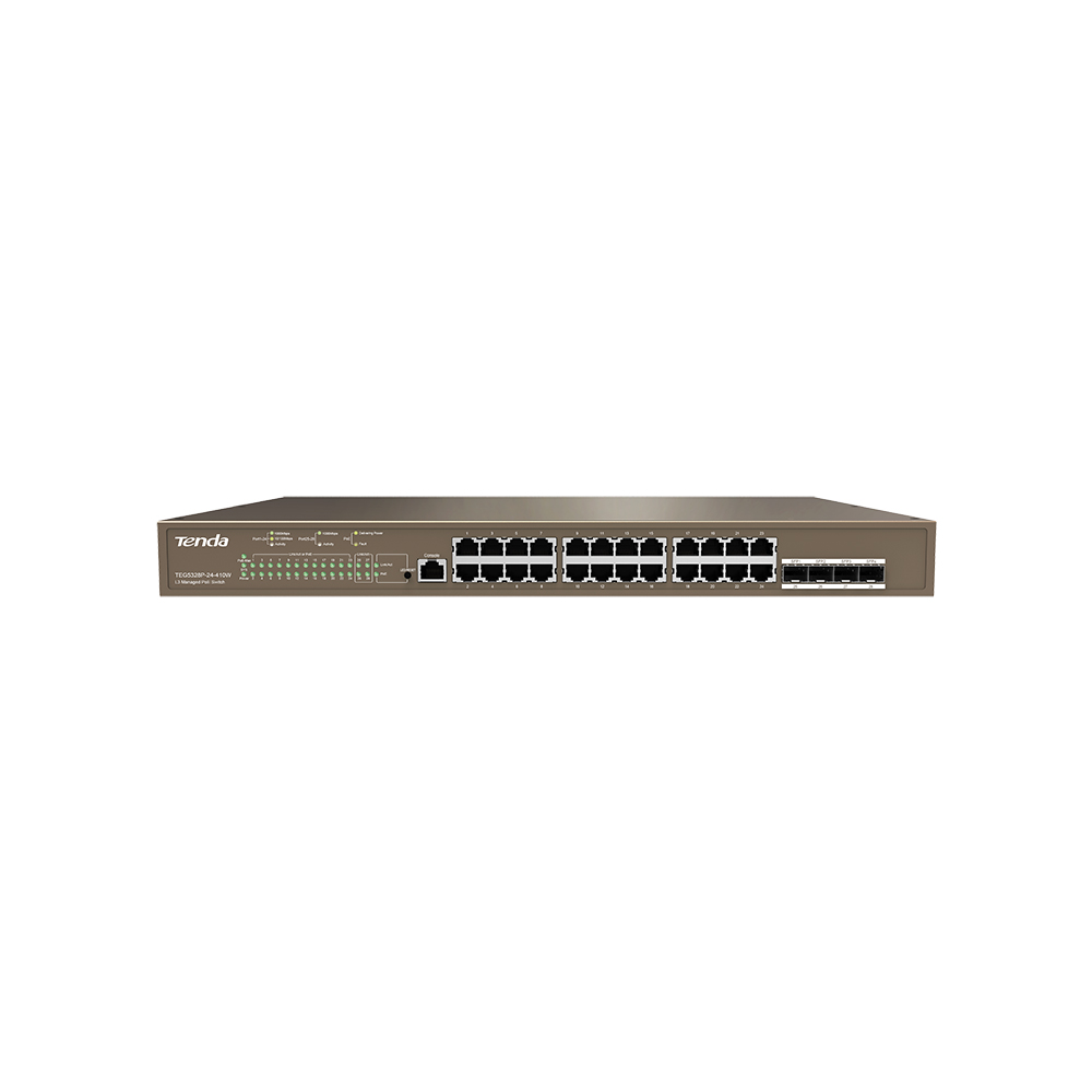 Tenda TEG5328P-24-410W L3 Managed PoE Switch - Image 5