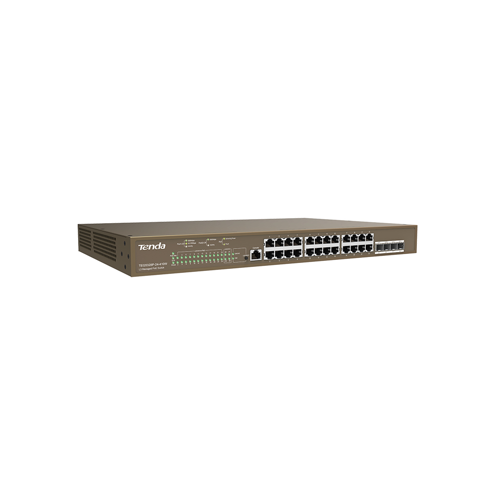 Tenda TEG5328P-24-410W L3 Managed PoE Switch - Image 4