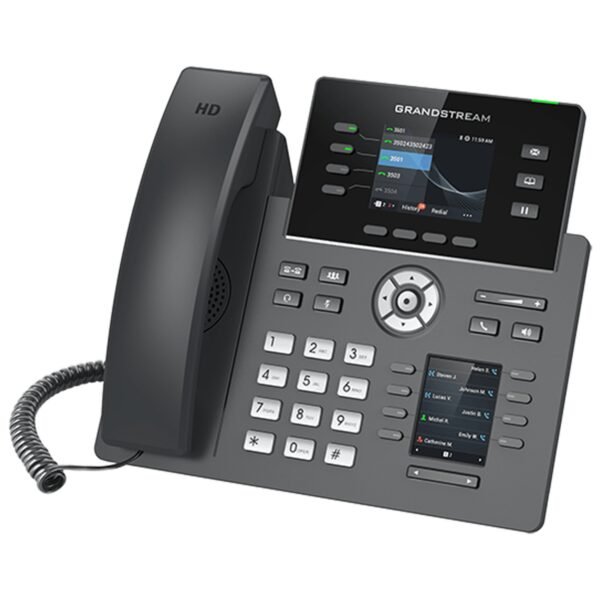 Grandstream Landline GRP2614 – 4-Line Carrier-Grade IP Phone with Wi-Fi, PoE & Bluetooth - Image 4