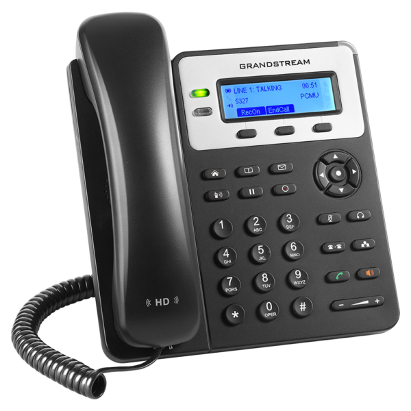 Grandstream Landline GXP1625 IP Phone with PoE | 2 SIP Accounts, 3-Way Conferencing, HD Audio, Dual 10/100 Mbps Ports, and EHS Support - Image 3