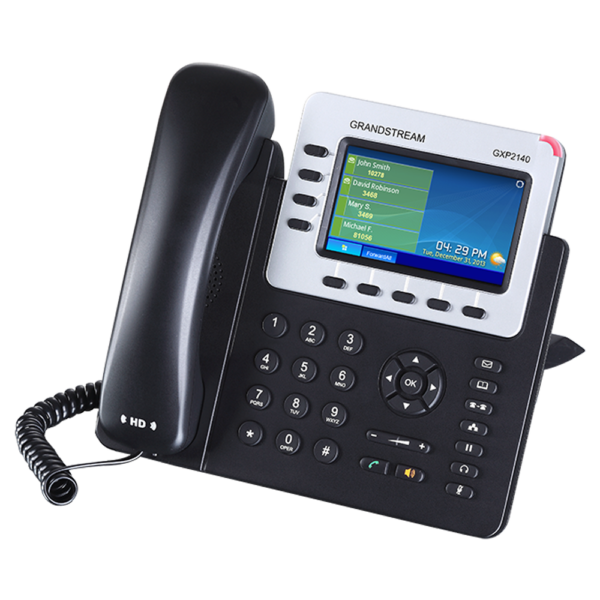 Grandstream Landline GXP2140 IP Phone 4 Line HD VoIP Phone for Business - Image 3
