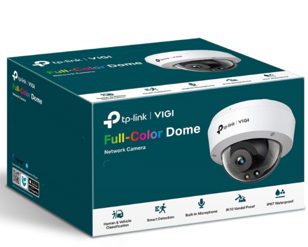 CCTV - Camera TP-LINK VIGI C250 5MP 4mm Full-Color Dome Network IP CAMERA - Image 4