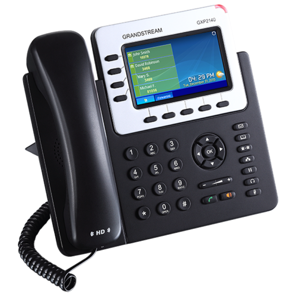 Grandstream Landline GXP2140 IP Phone 4 Line HD VoIP Phone for Business - Image 4