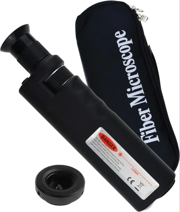 Fiber Optic Inspection Microscope –400X Magnification