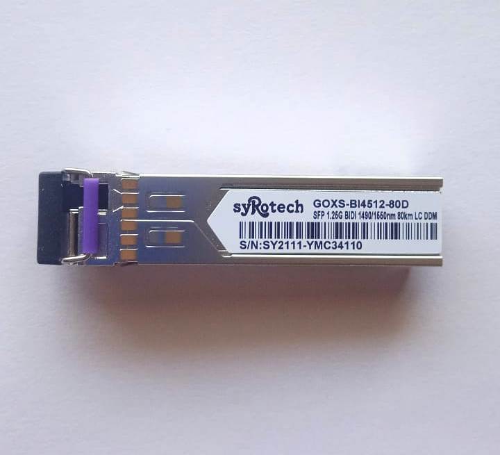 Syrotech SFP BIDI GOXS-BI4503-80D GOXS-BI5403-80D - Image 3