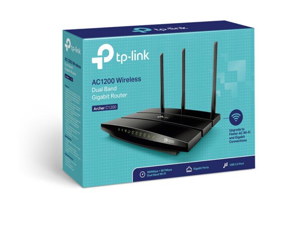 TP-Link Archer C1200 V2 AC1200 Dual Band Router - Image 2