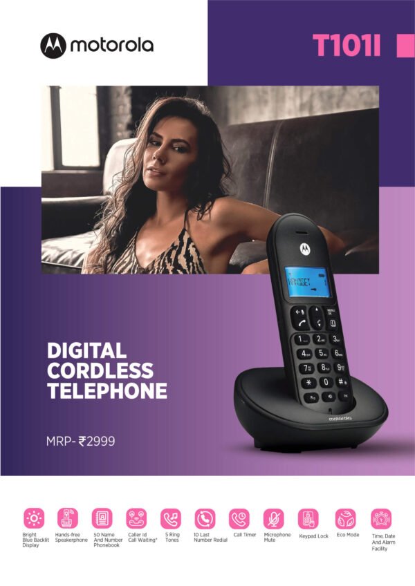 Motorola T101I Digital Cordless Telephone - Image 11