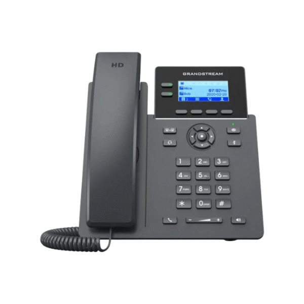 Grandstream Landline GRP2602P | HD VoIP Desk Phone with PoE and Dual Ethernet Ports