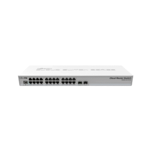 MikroTik CRS326-24G-2S+RM | 24-Port Gigabit Ethernet Switch with 2 SFP+ Ports