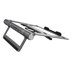 WiWU A821CH Laptop Stand with 8-in-1 Docking Station