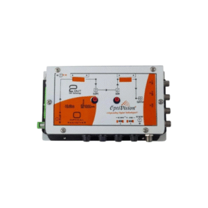 Optivision 2608 Optical Receiver – 8 OUT Backup DC Node with 16-Hour Battery