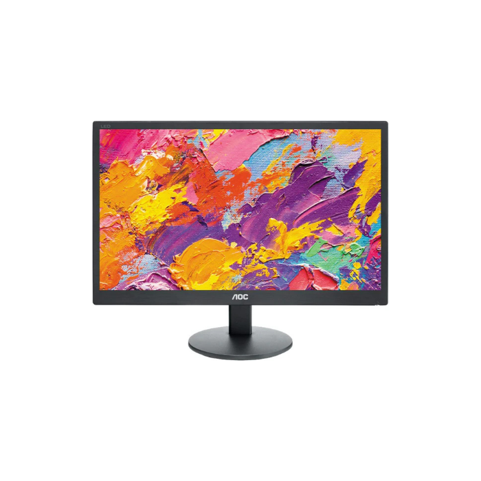 AOC E970SWN5 18.5-Inch HD LED Monitor with VGA Port – 1366 x 768 Resolution
