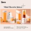 YuOne Gallery 1000 USB rechargeable mini juicer