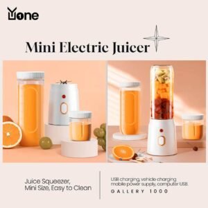 YuOne Gallery 1000 USB rechargeable mini juicer