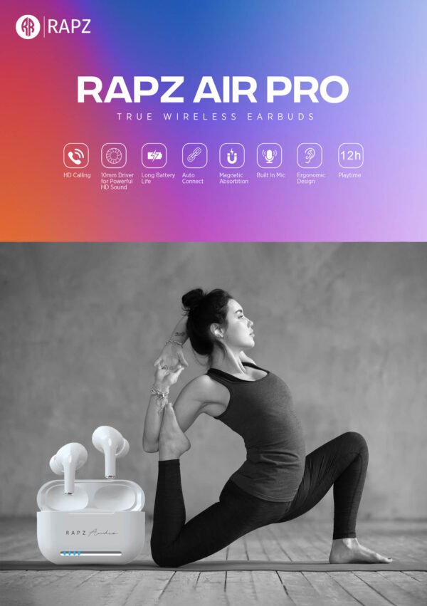 RAPZ Air Pro True Wireless Earbuds - Image 5