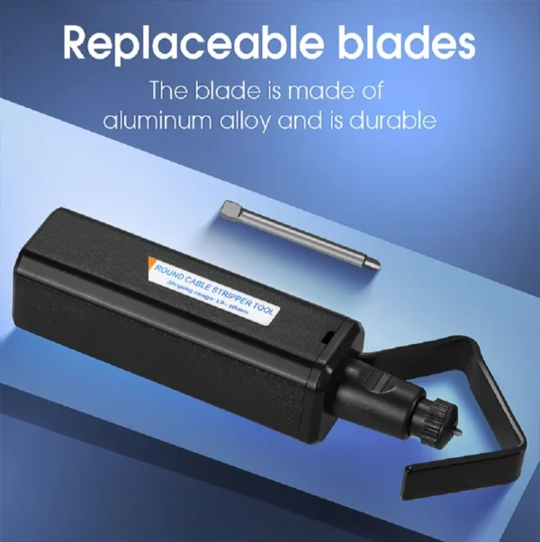 Fiber Optical Stripper Tool – 19–40MM Longitudinal & Transverse Cable Opener - Image 9