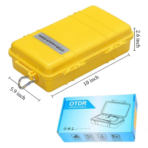 Fiber Ring OTDR Launch Cable – Single Mode SC/APC to SC/APC - Image 3