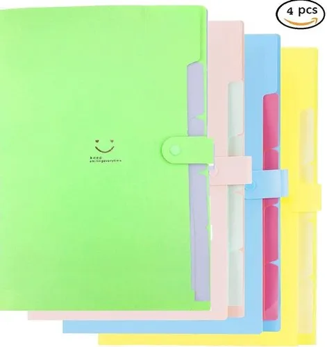 Techtest Presentation Folder A4 with 5 Pockets – Plastic - Image 4
