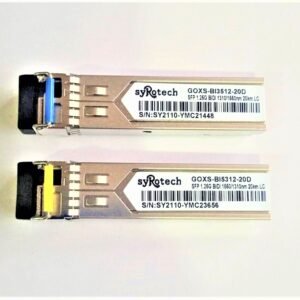 Syrotech SFP BIDI 1.25G -GOXS Bi3512-20D andGOXS-Bi5312-20D-(Pair)