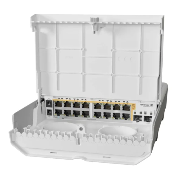 MikroTik CRS318-16P-2S+OUT netPower Outdoor-16 Gigabit PoE-Out Ports 2 SFP+ Ports - Image 3