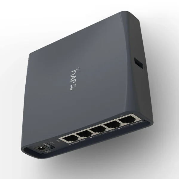 MikroTik hAP AC lite RB952Ui-5ac2nD- Dual-Band WiFi Router with PoE - Image 4