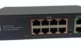 TRICOM POE 8+2 All Gigabit Port Poe Switch