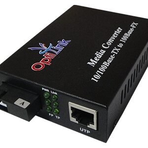 OptiLink Media Converter OP-M74005 1310/OP-M74005 1550 Single Fiber Media Converter