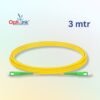 Optilink PATCH CORD OP-FIB SC/UPC-SC/UPC SIMPLEX-SM-3.0mm-PC-3mtr (A2 TYPE)