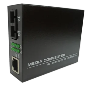 TRICOM Fiber Media converter 10/100 Single Mode Dual Fiber 20KM