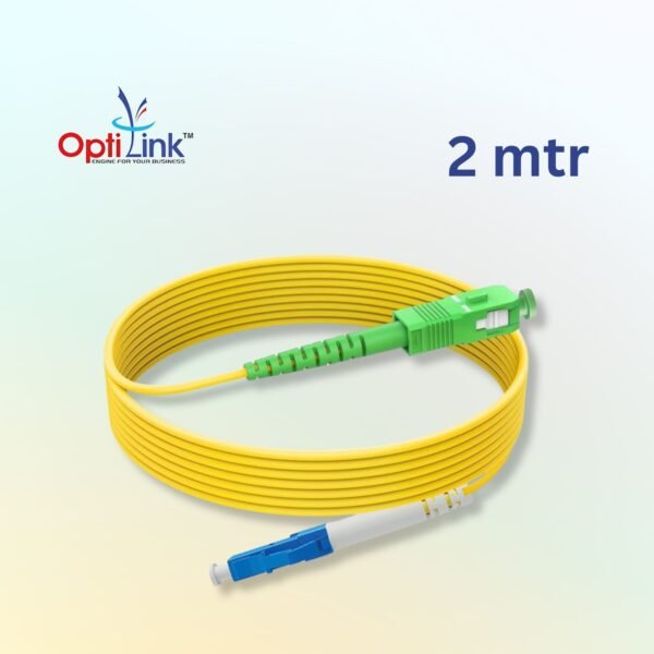 Optilink PATCH CODE  OP-FIB SC/UPC-LC/UPC SIMPLEX-SM-3.0mm-PC-2mtr