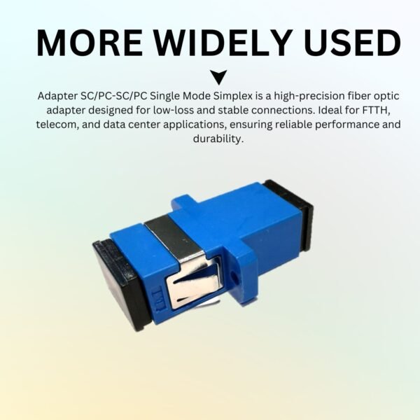 Optilink PATCH CODE Adapter SC/PC-SC/PC, Single mode, Simplex - Image 3