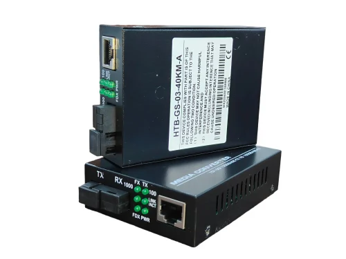 TRICOM 40KM MEDIA CONVERTER SMSF GIGA