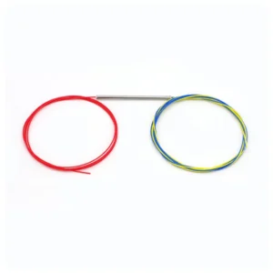 FBT Coupler 1×2 Steel Tube, 50:50 Ratio, Triple Window | 0.9mm, 1 Meter, No Connector | 1310/1490/1550nm Wavelength | Pack of 20 | Optical Splitter Coupler