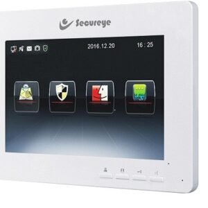 Secureye Video Door Phone S-VDP9 One Touch Video Door Phone with 7-Inch LCD Screen