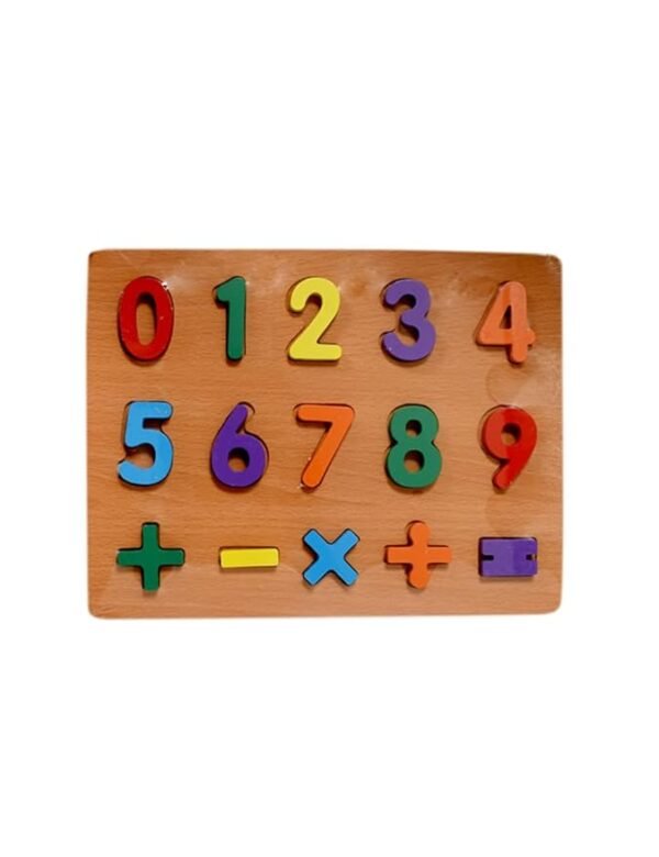 Wooden Learning Board with Capital Letter for Babies and Newborns - Image 5