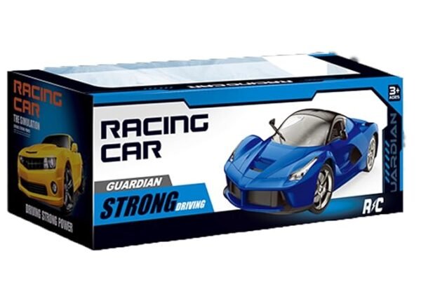 Toys Metallic RC Sports Car with LED Lights - Image 3