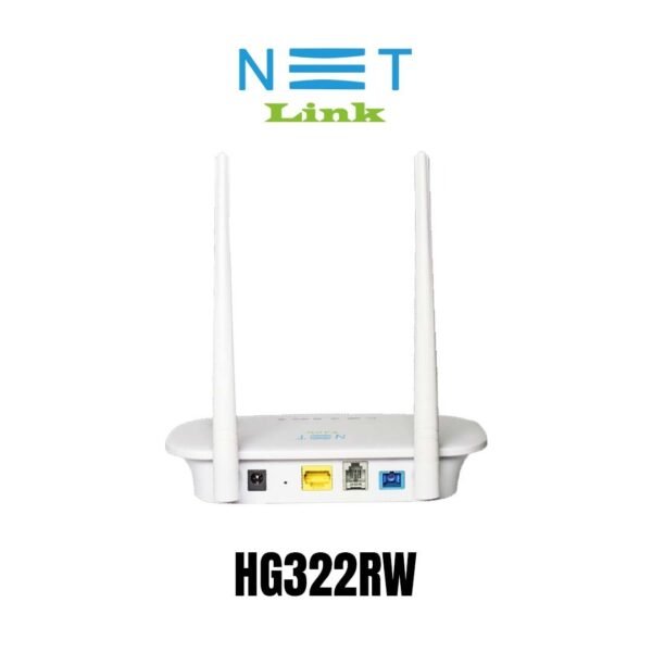 NETLINK (HG322RW) GPON ONT (1GE+WiFi 4 HGU ONT)