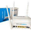 UBIQCOM 1GE + 3FE + 1 POTS + WIFI UB5041 GVW+ Single Band XPON ONU