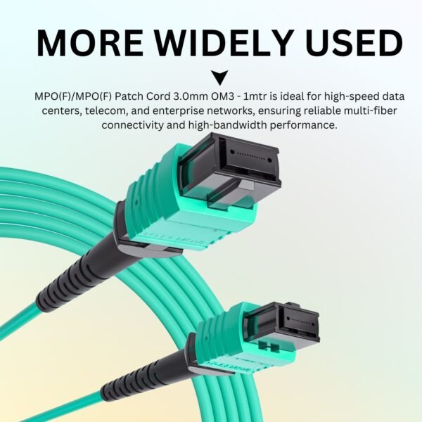 Optilink PATCH CODE MPO(F)/MPO(F)  Patch cord 3.0mm OM3 -  3mtr - Image 3