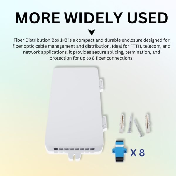 OptiLink Fiber Distribution Box 1*8 - Image 3