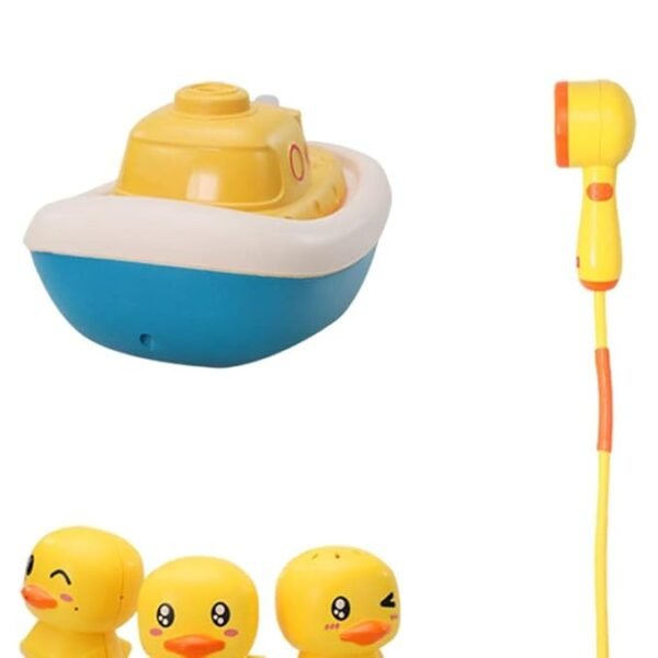 Toddler Baby Electric Duck Water Spray Bath Shower Toys Water Pump Sprinkler Baby - Image 3