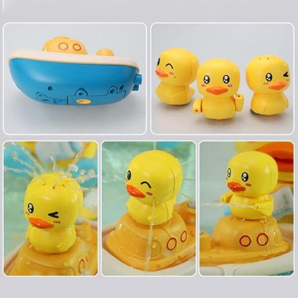 Toddler Baby Electric Duck Water Spray Bath Shower Toys Water Pump Sprinkler Baby - Image 5