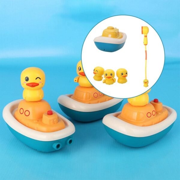 Toddler Baby Electric Duck Water Spray Bath Shower Toys Water Pump Sprinkler Baby - Image 8