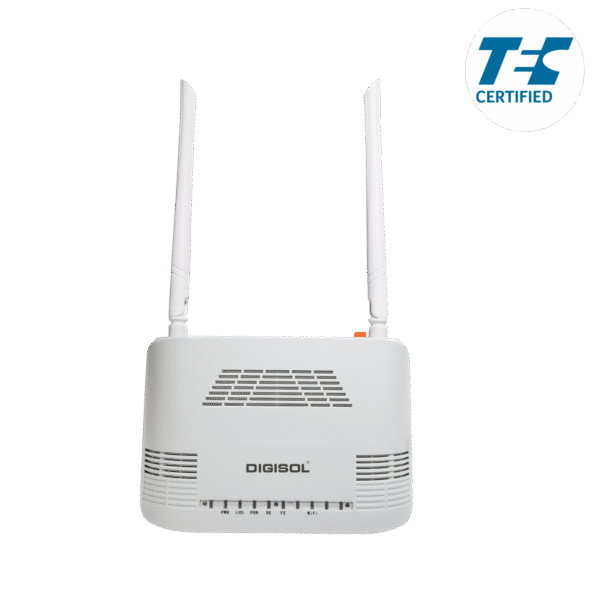 DIGISOL XPON ONU 300Mbps Wireless Router with 1 PON, 1 GE + 1 FE LAN Port- DG-GR1321-NV - Image 4