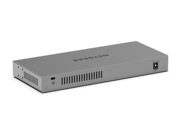NETGEAR (GS108MX) 8-Port Gigabit Ethernet Unmanaged Switch with 1 dedicated 10G/Multi-Gig Port - Image 4