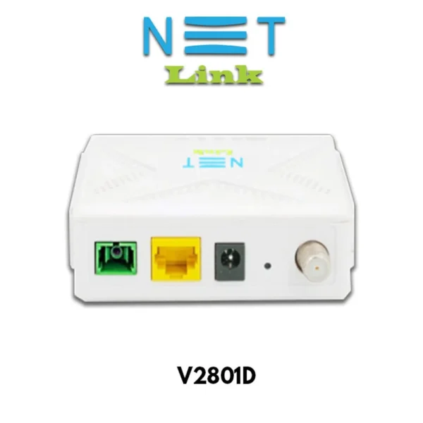 NETLINK (V2801D) XPON ONT 1GE + CATV – (DUAL MODE)