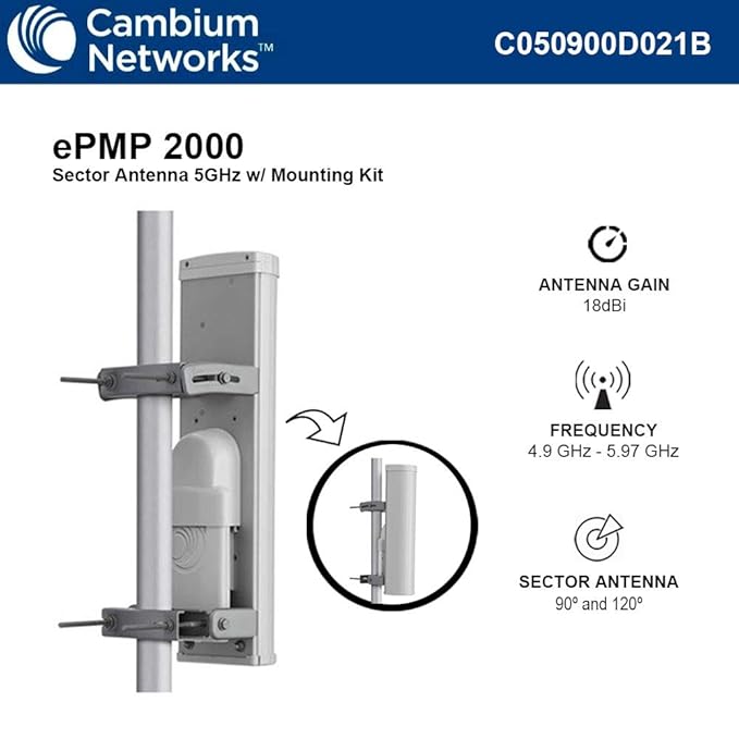 Cambium Networks ePMP 2000 5 GHz Access Point Lite with Intelligent Filtering and Sync - Image 7